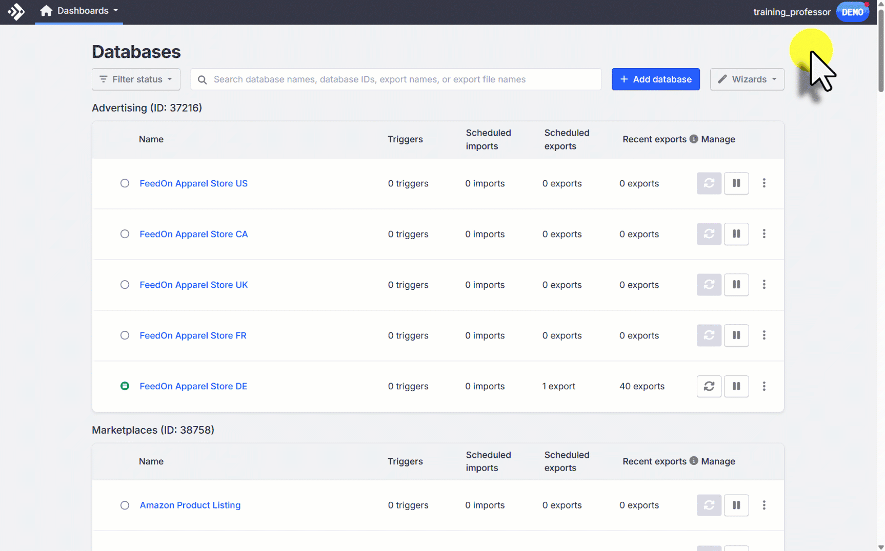 Animated walkthrough: opening the account menu from the avatar in the top-right corner and selecting User Access Control under Permissions.